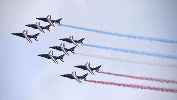 La inauguración del 51º Salón Internacional de la Aeronáutica y del Espacio de Le Bourget - Sputnik Mundo