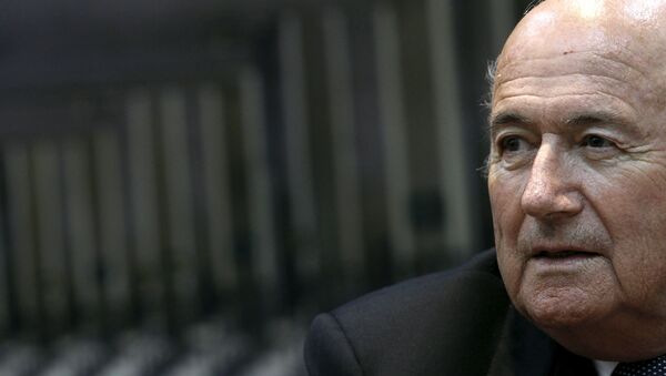 Joseph Blatter, expresidente de la FIFA - Sputnik Mundo