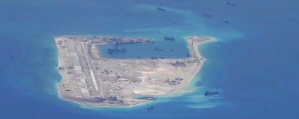 Islas de arena en el mar del Sur de China - Sputnik Mundo