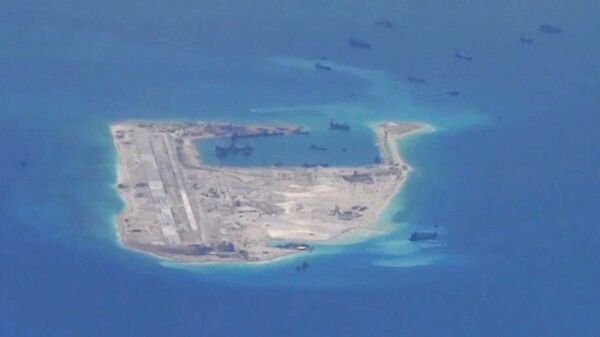 Islas de arena en el mar del Sur de China - Sputnik Mundo