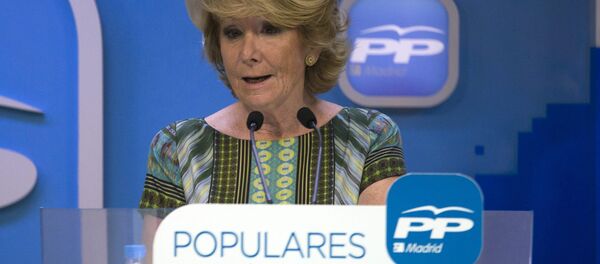 Esperanza Aguirre, portavoz del Partido Popular en Madrid (archivo) Esperanza Aguirre, portavoz del Partido Popular en Madrid (archivo) - Sputnik Mundo