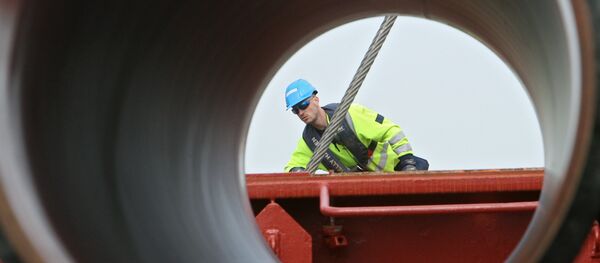 Construcción del gasoducto Nord Stream (archivo) - Sputnik Mundo
