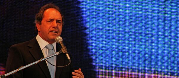 Daniel Osvaldo Scioli, precandidato por el Frente para la Victoria - Sputnik Mundo