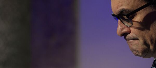 Artur Mas, presidente en funciones del Gobierno de Cataluña - Sputnik Mundo