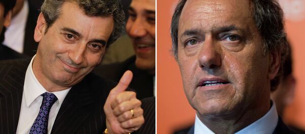 Florencio Randazzo y Daniel Scioli Florencio Randazzo y Daniel Scioli - Sputnik Mundo