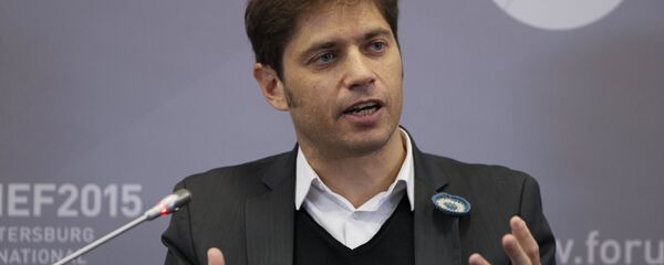 Axel Kicillof, titular de Economía de Argentina - Sputnik Mundo