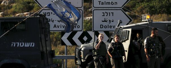 Policía de fronteras israelí Policía de fronteras israelí - Sputnik Mundo