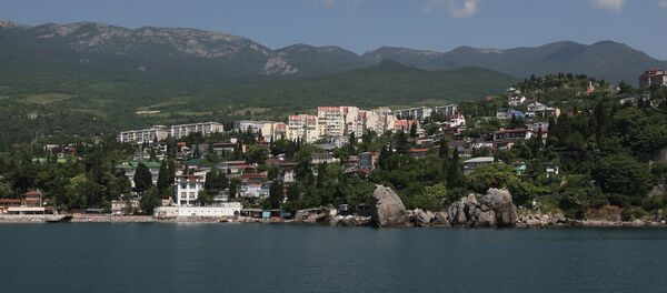 Ciudad de Gurzuf en Crimea - Sputnik Mundo
