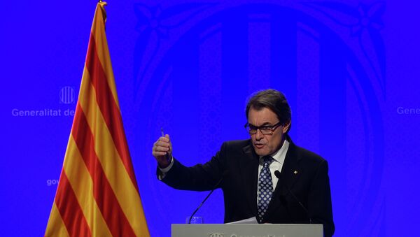 Artur Mas, presidente de Cataluña - Sputnik Mundo