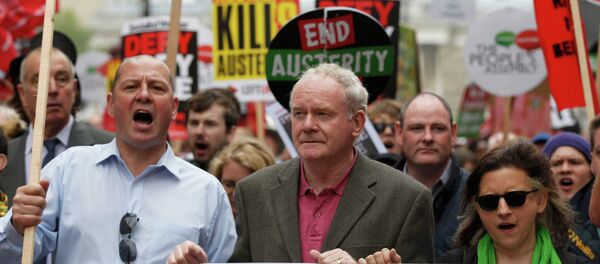 Martin McGuinness, dirigente de Sinn Fein y vice ministro principal de Irlanda del Norte - Sputnik Mundo