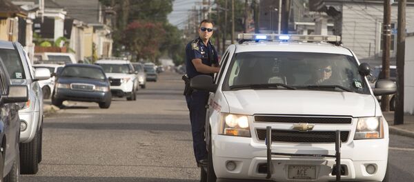 Policía en EEUU - Sputnik Mundo