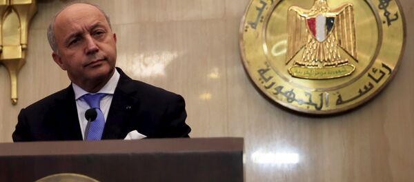 Laurent Fabius, ministro de Exteriores de Francia - Sputnik Mundo