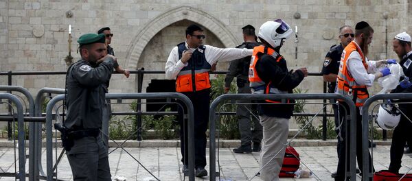 Policía israelí Policía israelí - Sputnik Mundo