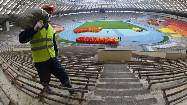 El estadio moscovita de Luzhniki - Sputnik Mundo