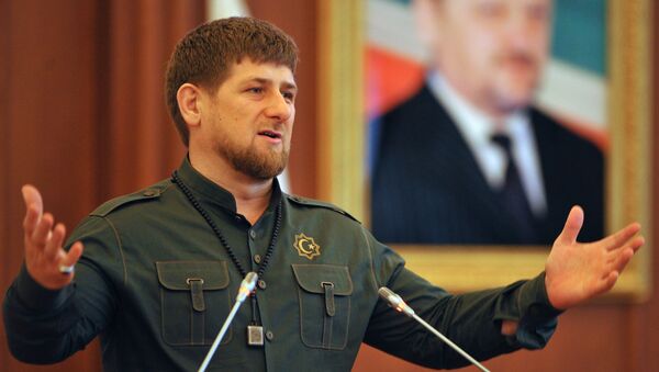 Ramzán Kadirov, líder de la República de Chechenia Ramzán Kadirov, líder de la República de Chechenia - Sputnik Mundo