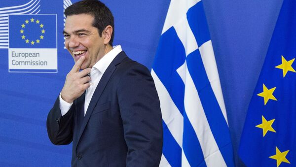 Alexis Tsipras, primer ministro de Grecia en Bruselas, Bélgica, el 22 de junio, 2015 - Sputnik Mundo