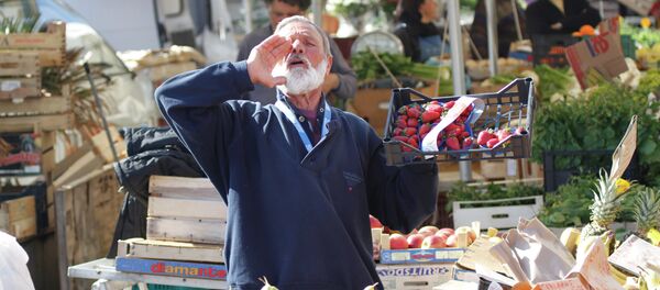 Mercado en Italia Mercado en Italia - Sputnik Mundo