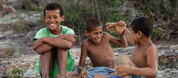 Niños brasileños - Sputnik Mundo