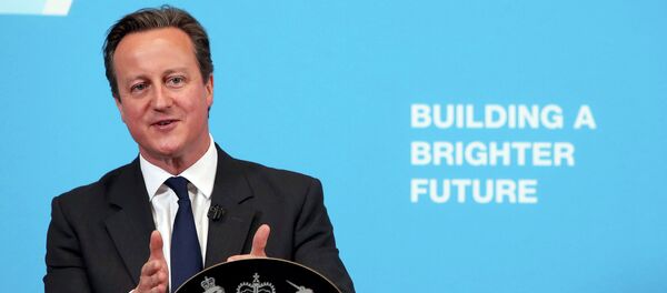 David Cameron, primer ministro de Reino Unido - Sputnik Mundo