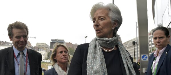 Christine Lagarde, jefa del Fondo Monetario Internacional (FMI) - Sputnik Mundo