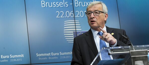 Jean-Claude Juncker, presidente de la Comisión Europea - Sputnik Mundo