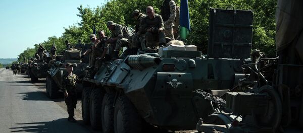 Ejército ucraniano en Donbás (archivo) - Sputnik Mundo