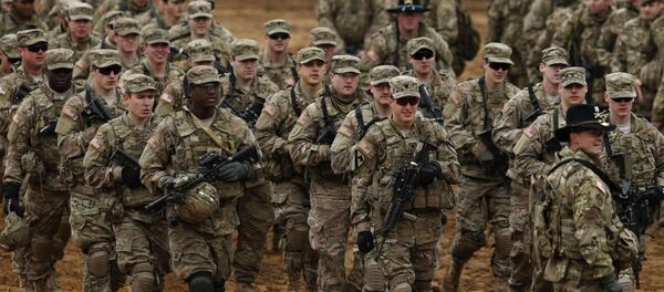 Soldados de EEUU en Lituania - Sputnik Mundo