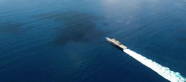 USS Fort Worth en el mar de China Meridional - Sputnik Mundo