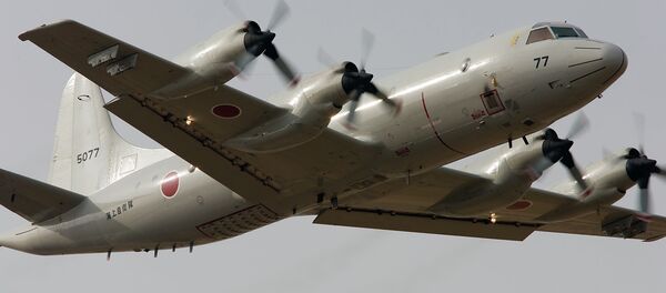 Avión patrulla P3C de la Fuerza Marítima de Autodefensa de Japón - Sputnik Mundo