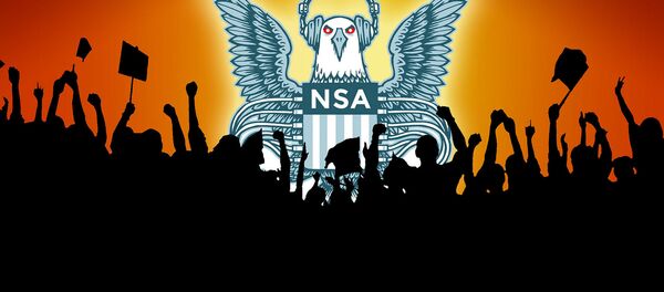 Cartel contra las escuchas de la NSA - Sputnik Mundo