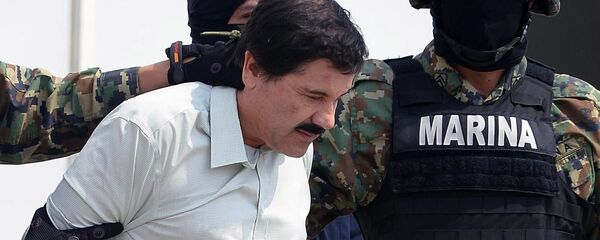 El narcotraficante Joaquín el 'Chapo' Guzmán (archivo) - Sputnik Mundo