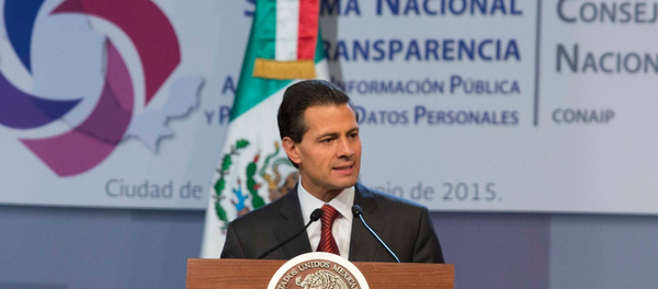 Enrique Peña, presidente de México - Sputnik Mundo