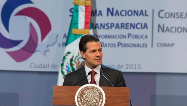 Enrique Peña, presidente de México - Sputnik Mundo