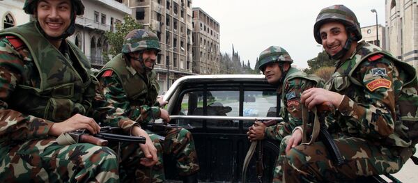 Soldados sirios - Sputnik Mundo