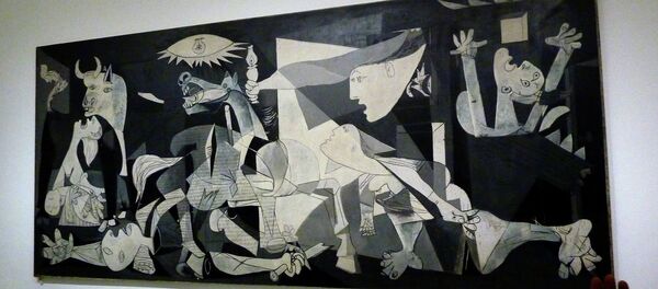 La pintura de Pablo Picasso 'Guernica' en el museo de la Reina Sofia en Madrid - Sputnik Mundo