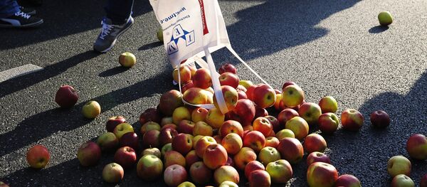 La acción de protesta en Polonia - Sputnik Mundo