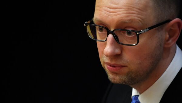 Arseni Yatseniuk, primer ministro de Ucrania - Sputnik Mundo