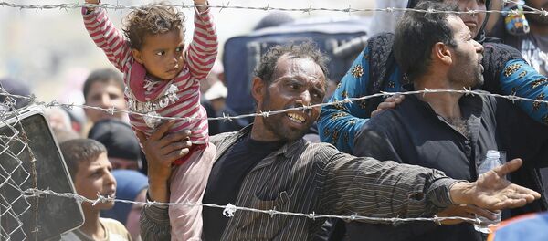 Refugiados sirios - Sputnik Mundo