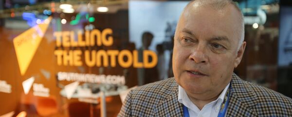 El director general de la agencia internacional Rossiya Segodnya, Dmitri Kiseliov - Sputnik Mundo
