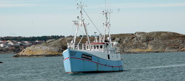 Marianne de Gotemburgo, primer barco de la Flotilla de la Libertad III - Sputnik Mundo