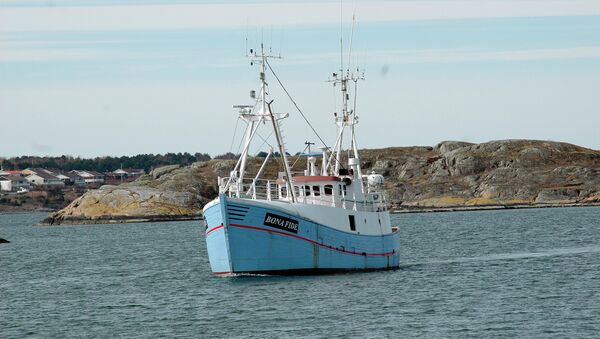 Marianne de Gotemburgo, primer barco de la Flotilla de la Libertad III - Sputnik Mundo