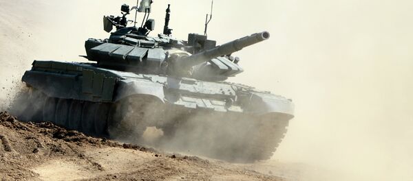 Carro de combate T-72B3 - Sputnik Mundo