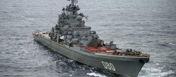 Crucero lanzamisiles ruso Almirante Najímov - Sputnik Mundo