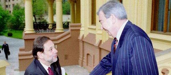 Javier Solana y Evgueni Primakov - Sputnik Mundo