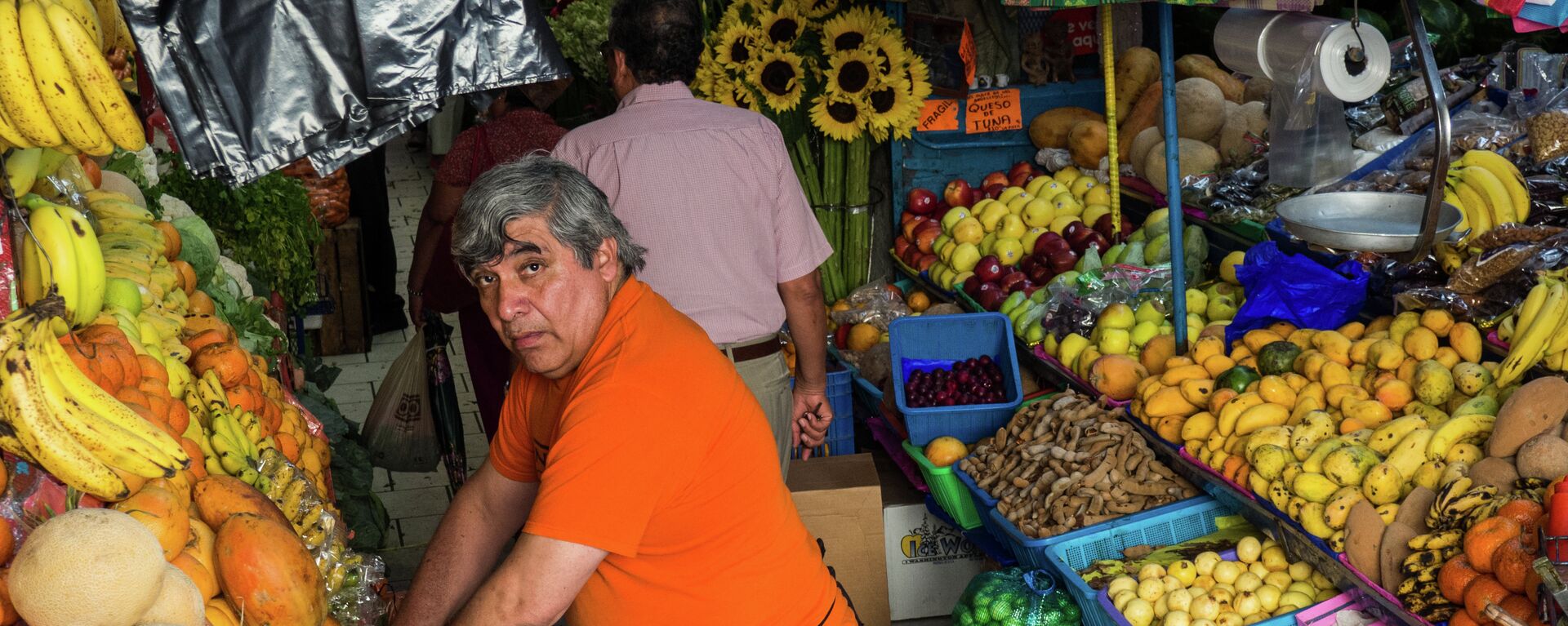 Vendor in the Main Market in San Miguel - Sputnik Mundo, 1920, 04.05.2022