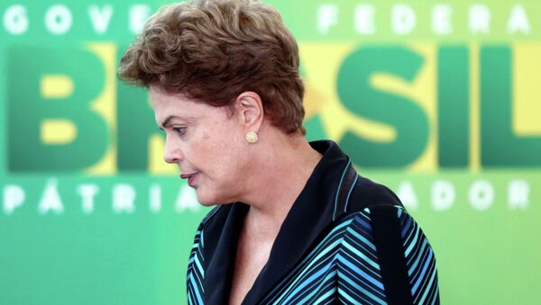 Dilma Rousseff, presidenta de Brasil - Sputnik Mundo