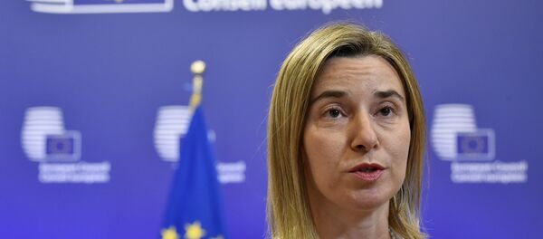 Federica Mogherini, alta representante de la UE para Asuntos Exteriores y Política de Seguridad - Sputnik Mundo
