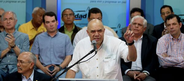 Jesús Torrealba, el secretario ejecutivo de la MUD - Sputnik Mundo