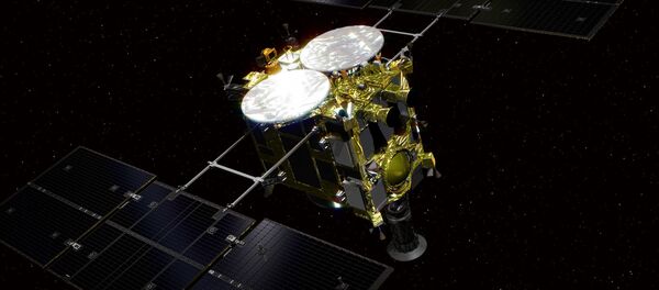 Sonda Hayabusa (imagen referencial) - Sputnik Mundo