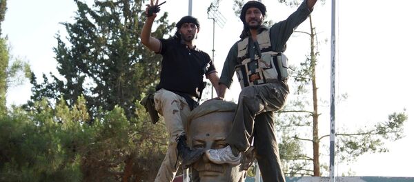 Rebeldes sirios (archivo) - Sputnik Mundo